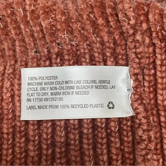Ava Viv Pullover V-Neckline Soft & Cozy Knit Sweater. Rust Color Sz 4X - Picture 9 of 11